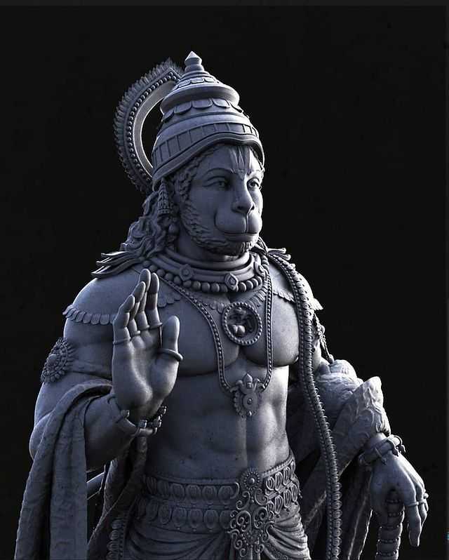 God Hanuman Statue Sculpture Picture for Whatsapp Status - God Hanuman Statue Sculpture Picture for Whatsapp Status
